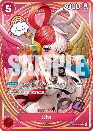 Uta - 003 (SP) - EB03-003 - Super Rare