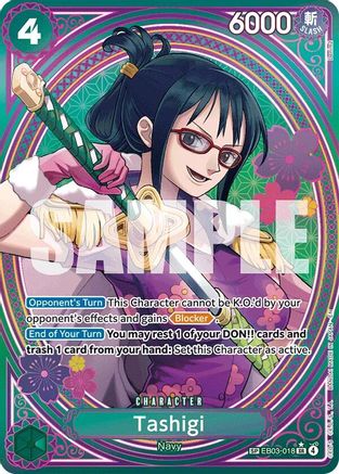 Tashigi (SP) - EB03-018 - Super Rare