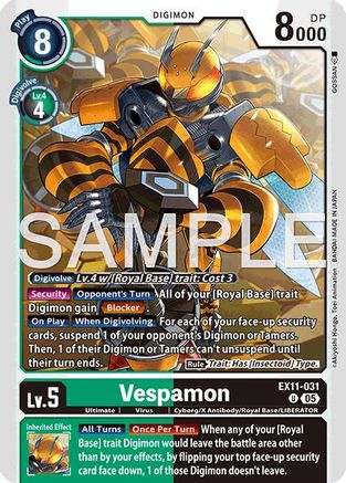 Vespamon - EX11-031