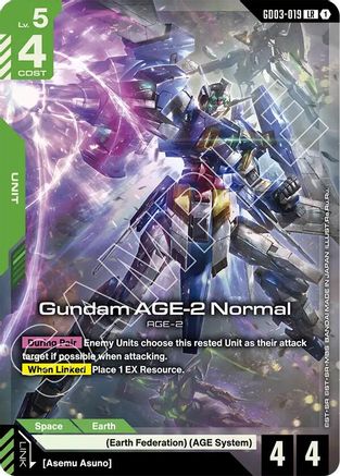 Gundam AGE-2 Normal - GD03-019 - LR