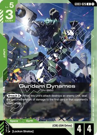 Gundam Dynames - GD03-026 - UC