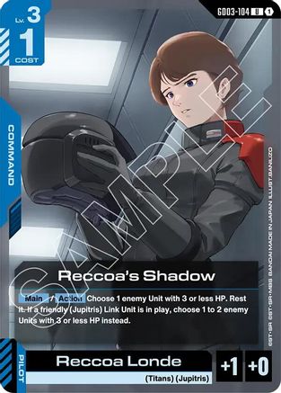 Reccoa's Shadow - GD03-104 - UC