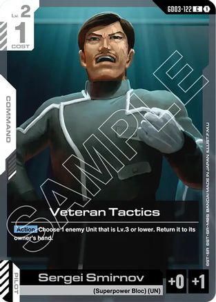 Veteran Tactics - GD03-122 - C