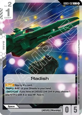 Radish - GD03-132 - C