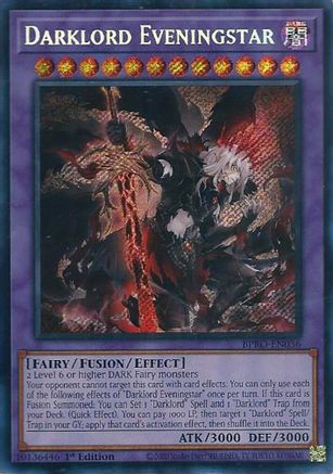Darklord Eveningstar - BPRO-EN036 - Burst Protocol 1st Edition