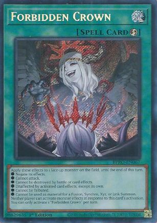 Forbidden Crown - BPRO-EN067 - Burst Protocol 1st Edition