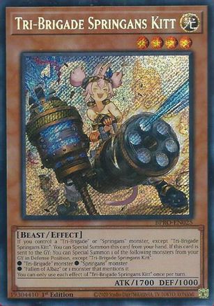 Tri-Brigade Springans Kitt - BPRO-EN025 - Burst Protocol 1st Edition