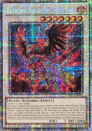 Elfnote Seraphim Strelitzia (Starlight Rare) - BPRO-EN040 - Burst Protocol 1st Edition