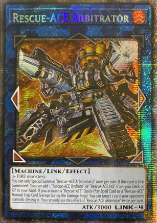 Rescue-ACE Arbitrator (Starlight Rare) - BPRO-EN051 - Burst Protocol 1st Edition