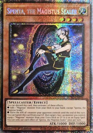 Spenta, the Magistus Sealer (Starlight Rare) - BPRO-EN098 - Burst Protocol 1st Edition