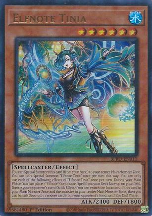 Elfnote Tinia - BPRO-EN011 - Burst Protocol 1st Edition