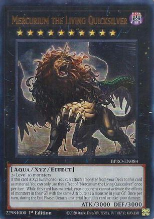 Mercurium the Living Quicksilver - BPRO-EN084 - Burst Protocol 1st Edition