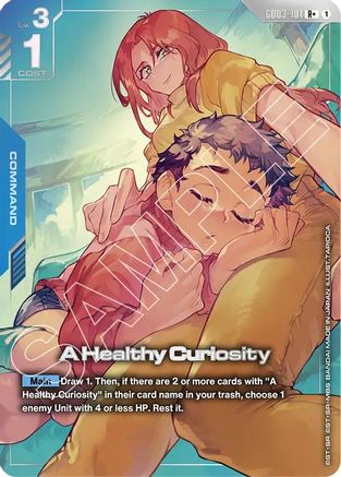 A Healthy Curiosity (R+) - GD03-101 - R+