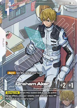 Graham Aker (R+) - GD03-098 - R+