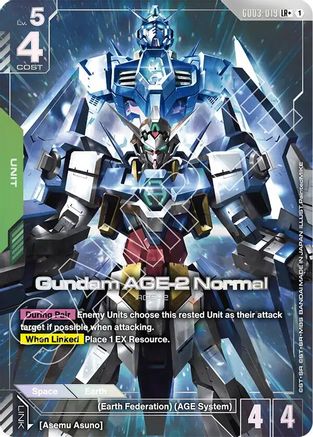 Gundam AGE-2 Normal (LR+) - GD03-019 - LR+