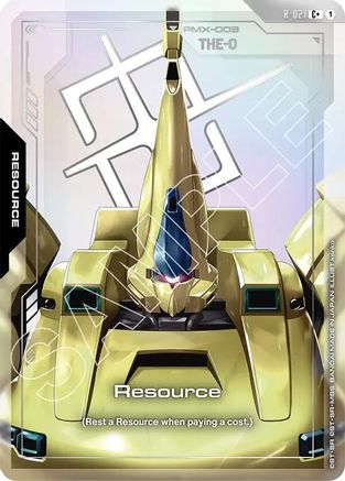 Resource (R-021) (C+) - R-021 - C+