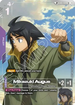 Mikazuki Augus (SP) (C+) - ST05-010 - C+