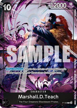 Marshall.D.Teach (Event Pack Vol. 8) - P-100 - Promo