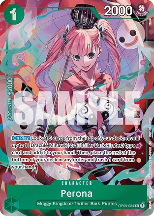 Perona - OP09-034 - OP09-034 - Rare