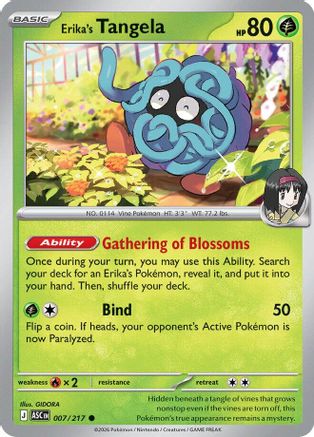 Erika's Tangela - 007/217 - Common