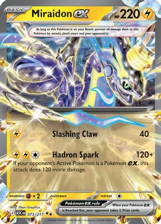 Miraidon ex - 073 - Double Rare - Holofoil
