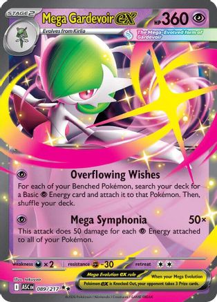 Mega Gardevoir ex - 089 - Double Rare - Holofoil