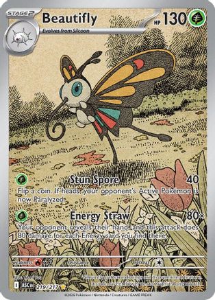 Beautifly - 219/217 - Illustration Rare - Holofoil