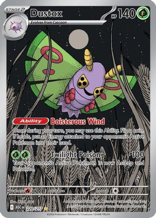 Dustox - 220/217 - Illustration Rare - Holofoil