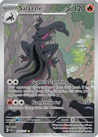 Salazzle - 224/217 - Illustration Rare - Holofoil