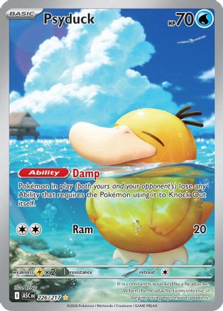 Psyduck - 226/217 - Illustration Rare - Holofoil