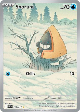 Snorunt - 227/217 - Illustration Rare - Holofoil