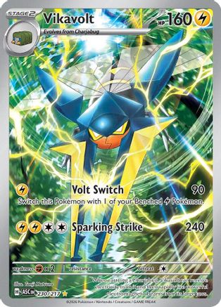 Vikavolt - 230/217 - Illustration Rare - Holofoil