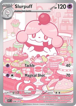 Slurpuff - 236/217 - Illustration Rare - Holofoil
