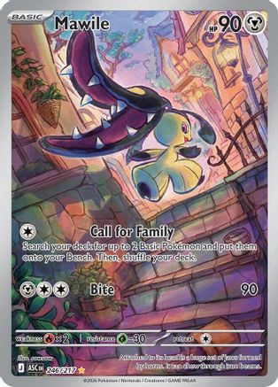 Mawile - 246/217 - Illustration Rare - Holofoil