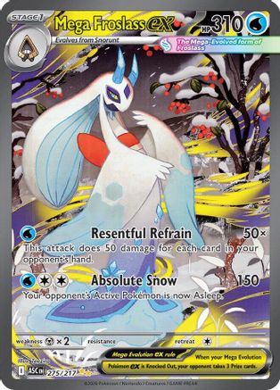 Mega Froslass ex - 275/217 - Special Illustration Rare - Holofoil