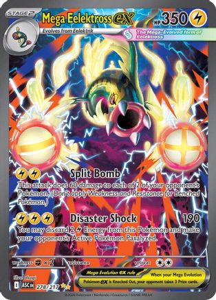 Mega Eelektross ex - 278/217 - Special Illustration Rare - Holofoil