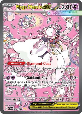 Mega Diancie ex - 282/217 - Special Illustration Rare - Holofoil