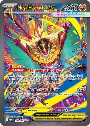 Mega Hawlucha ex - 283/217 - Special Illustration Rare - Holofoil