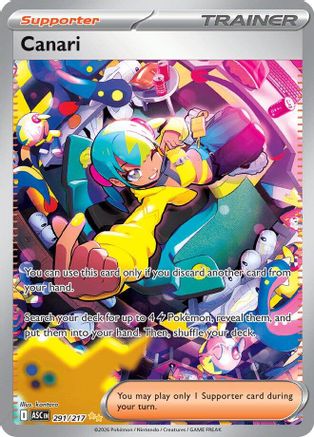 Canari - 291/217 - Special Illustration Rare - Holofoil