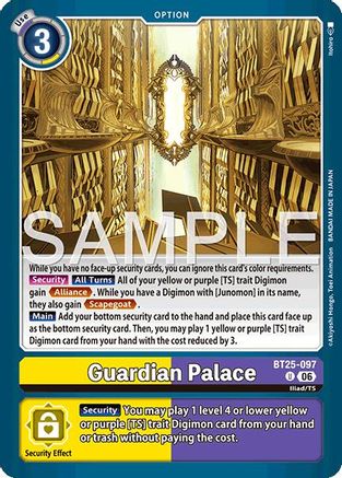 Guardian Palace - BT25-097