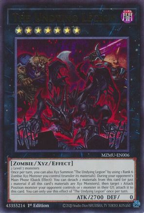 The Undying Legion - MZMU-EN006 -  Maze of Muertos 1st Edition