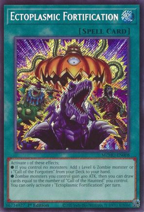 Ectoplasmic Fortification - MZMU-EN008 -  Maze of Muertos 1st Edition