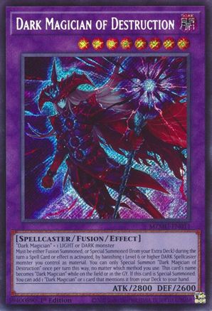 Dark Magician of Destruction - MZMU-EN011 -  Maze of Muertos 1st Edition
