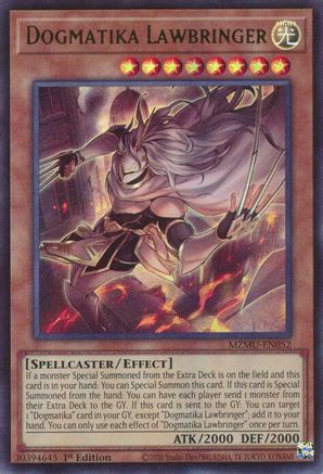 Dogmatika Lawbringer - MZMU-EN052 -  Maze of Muertos 1st Edition