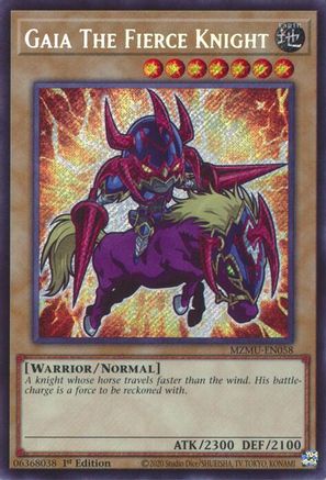 Gaia The Fierce Knight - MZMU-EN058 -  Maze of Muertos 1st Edition