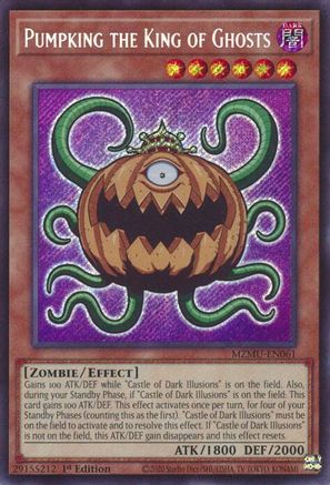 Pumpking the King of Ghosts - MZMU-EN061 -  Maze of Muertos 1st Edition