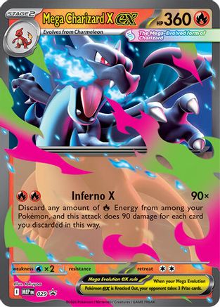 Mega Charizard X ex - 029 - Promo - Holofoil