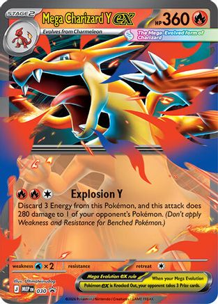 Mega Charizard Y ex - 030 - Promo - Holofoil