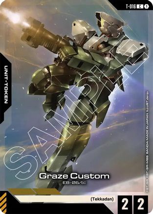Graze Custom (Premium Card Collection Gundam Assemble) - T-016 - C