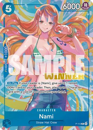 Nami (Heroines Battle Winner Pack) - P-112 - Promo
